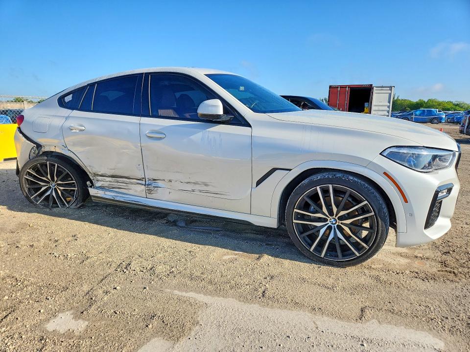 50092016 :رقم المزاد ، 5UXCY4C05M9G14201 vin ، 2021 Bmw X6 مزاد بيع