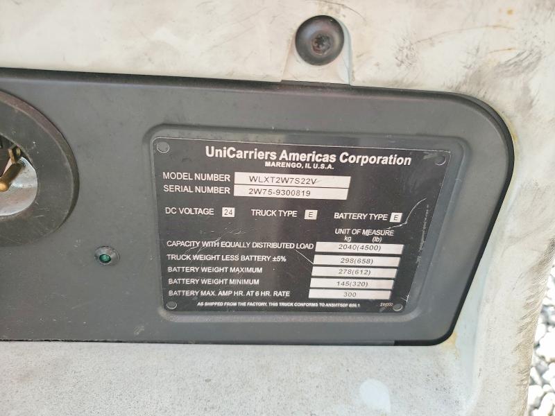 49903646 :رقم المزاد ، 2W169322245 vin ، 2016 Unicariers Forklift مزاد بيع