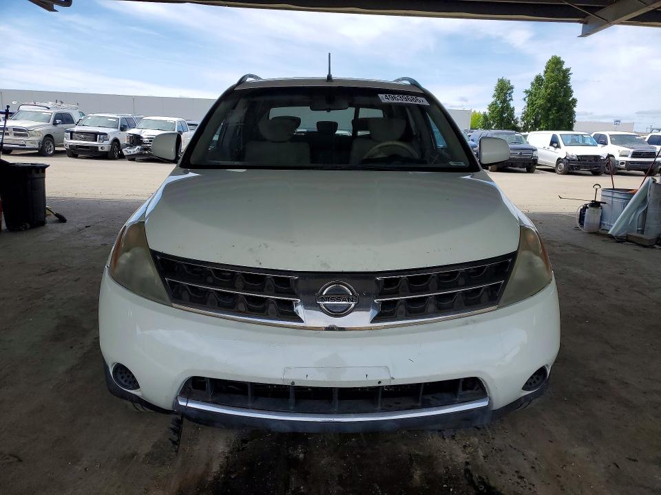 Auction sale of the 2007 Niss Murano, vin: JN8AZ08W07W609362, lot number: 49639686