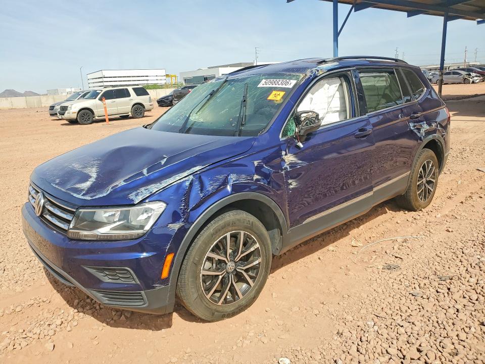 Продаж на аукціоні авто 2021 Volkswagen Tiguan, vin: 3VV2B7AX4MM003821, номер лоту: 52266136
