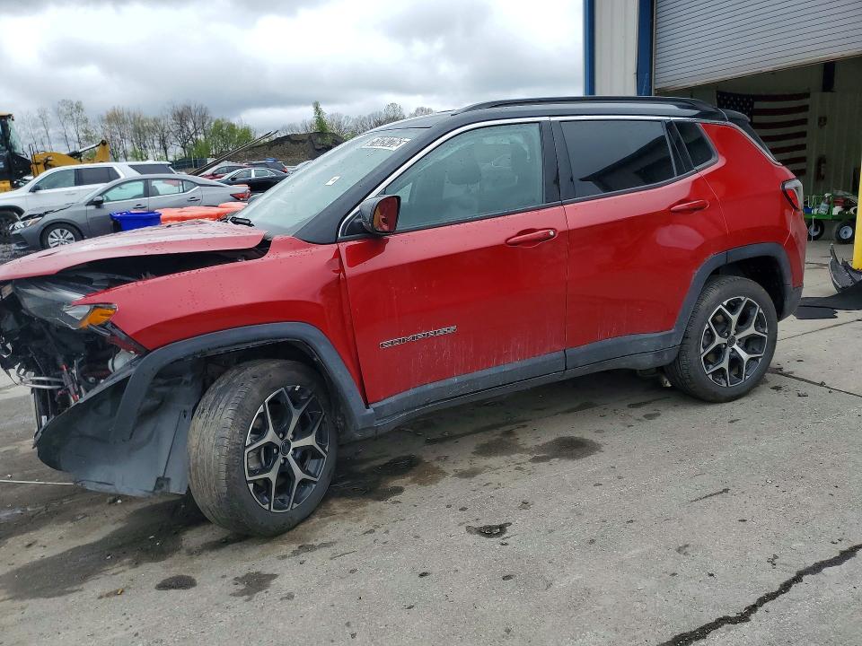 Auction sale of the 2025 Jeep Compass, vin: 3C4NJDCN3ST597975, lot number: 51829726