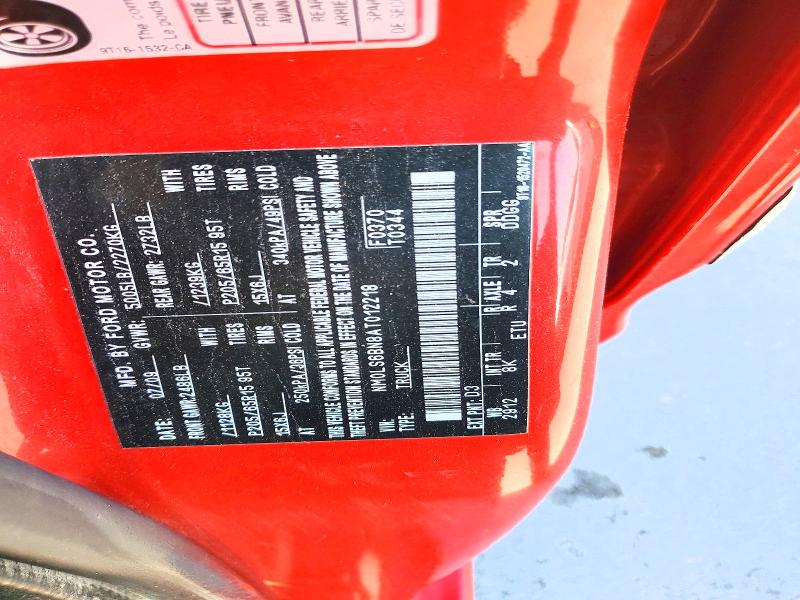 Продажа на аукционе авто 2010 Ford Transit Connect, vin: NM0LS6BN8AT012218, номер лота: 50902616