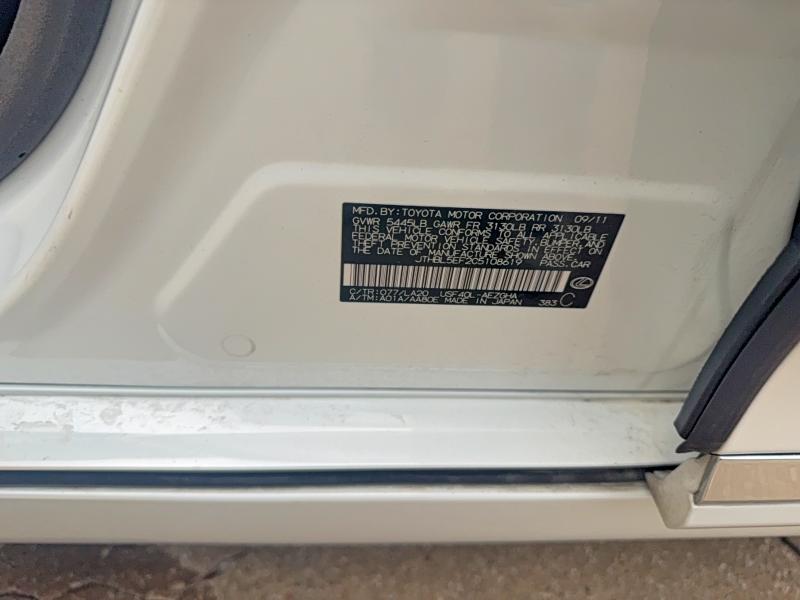 Продажа на аукционе авто 2012 Lexus Ls 460, vin: JTHBL5EF2C5108619, номер лота: 49005016