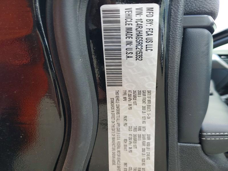 Продажа на аукционе авто 2024 Jeep Grand Cherokee, vin: 1C4RJHAG5RC215352, номер лота: 50125166