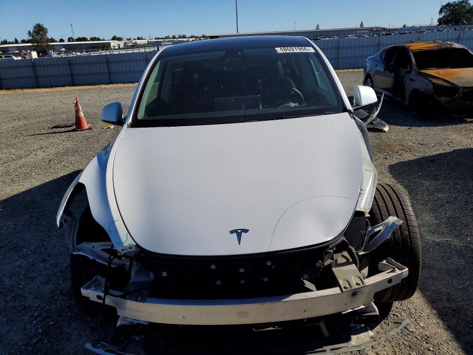 2022 Tesla Model Y მანქანა იყიდება აუქციონზე, vin: 7SAYGDEE2NF347139, აუქციონის ნომერი: 48691966