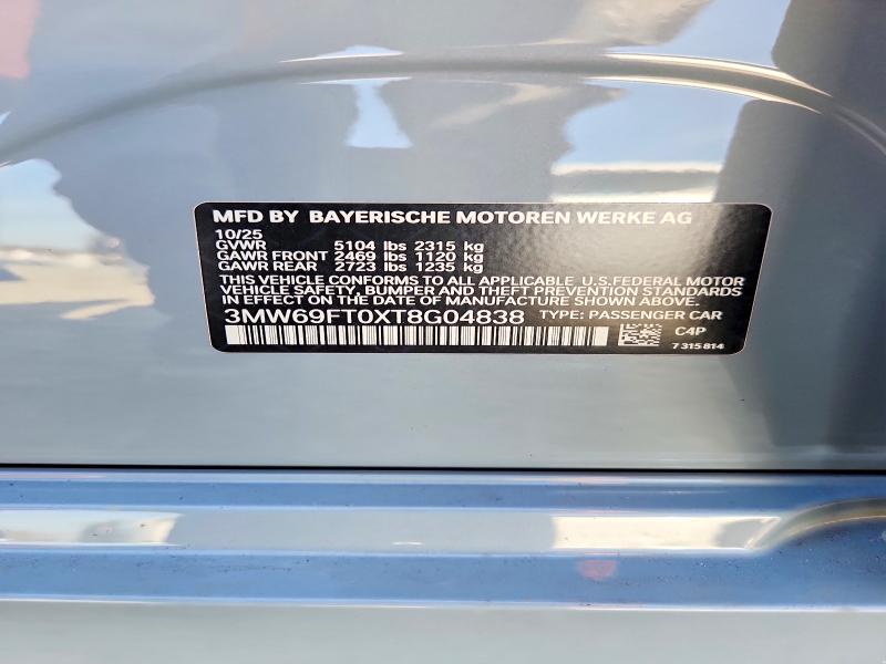 Продажа на аукционе авто 2026 Bmw M340xi, vin: 3MW69FT0XT8G04838, номер лота: 49241536
