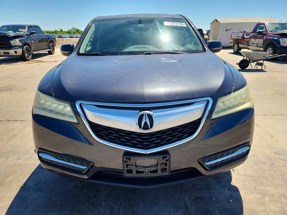 2016 Acura Mdx მანქანა იყიდება აუქციონზე, vin: 5FRYD3H25GB017725, აუქციონის ნომერი: 48692336