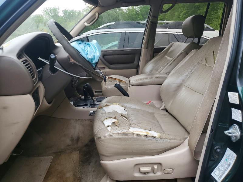 45944486 :رقم المزاد ، JTEHT05J022020795 vin ، 2002 Toyota Land Cruiser مزاد بيع