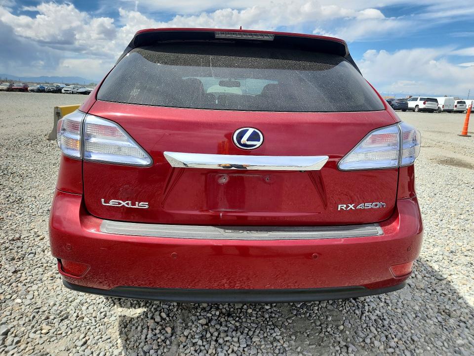49147976 :رقم المزاد ، JTJBC1BAXA2011540 vin ، 2010 Lexus Rx 450h مزاد بيع