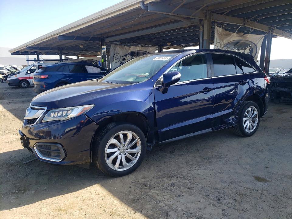 50825876 :رقم المزاد ، 5J8TB4H52HL027579 vin ، 2017 Acura Rdx مزاد بيع