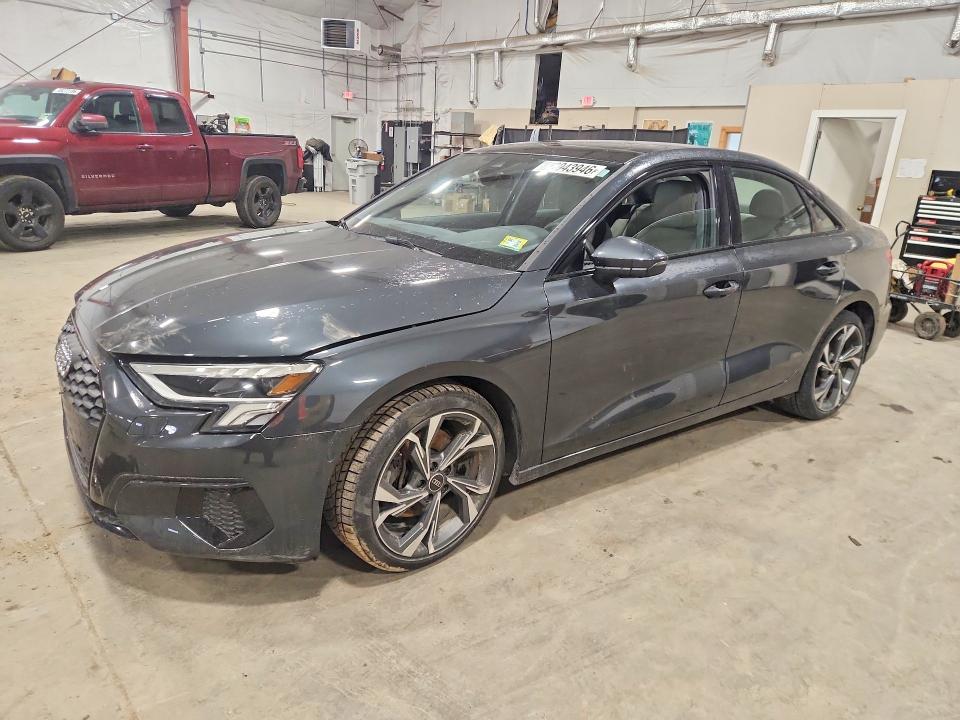 48943946 :رقم المزاد ، WAUHUDGY2PA068652 vin ، 2023 Audi A3 مزاد بيع
