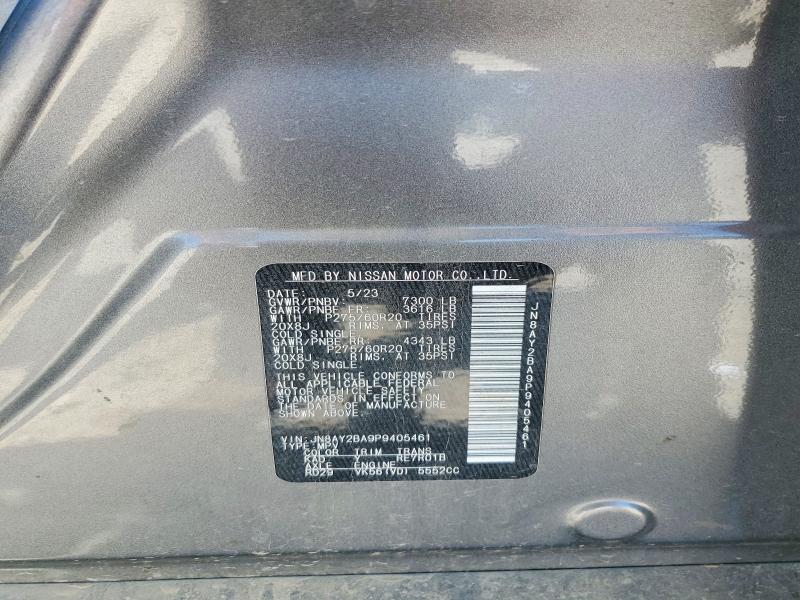 Aukcja sprzedaży 2023 Nissan Armada, vin: JN8AY2BA9P9405461, numer aukcji: 51105316