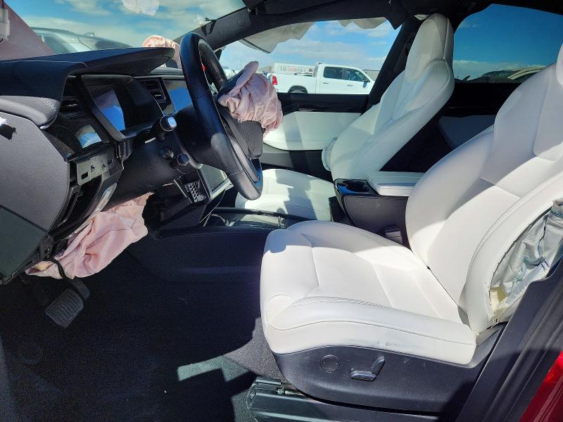 2018 Tesla Model X მანქანა იყიდება აუქციონზე, vin: 5YJXCBE27JF109344, აუქციონის ნომერი: 48774266