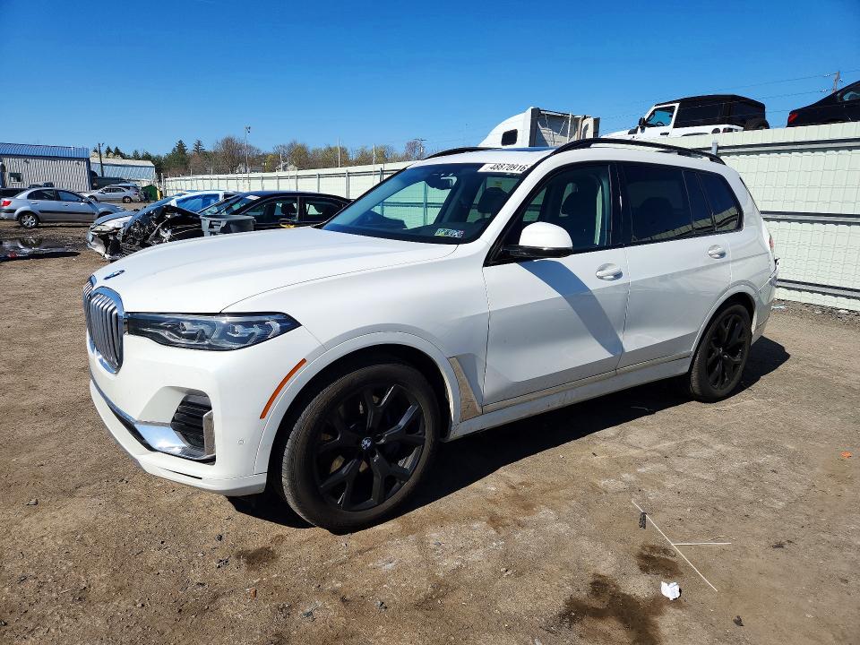 2020 Bmw X7 მანქანა იყიდება აუქციონზე, vin: 5UXCW2C0XL9C84046, აუქციონის ნომერი: 48870916