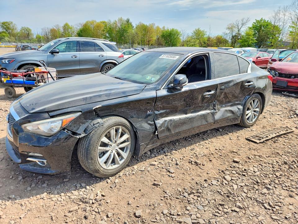 Aukcja sprzedaży 2015 Infiniti Q50, vin: JN1BV7AR4FM423247, numer aukcji: 51102656