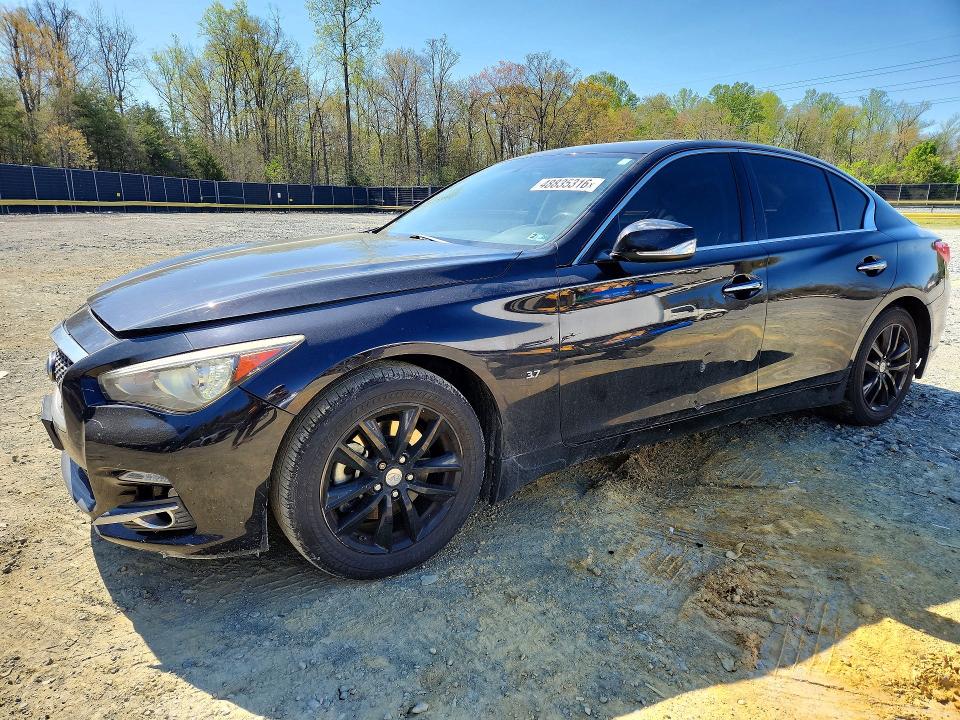 2015 Infiniti Q50 მანქანა იყიდება აუქციონზე, vin: JN1BV7AR0FM414268, აუქციონის ნომერი: 48835316