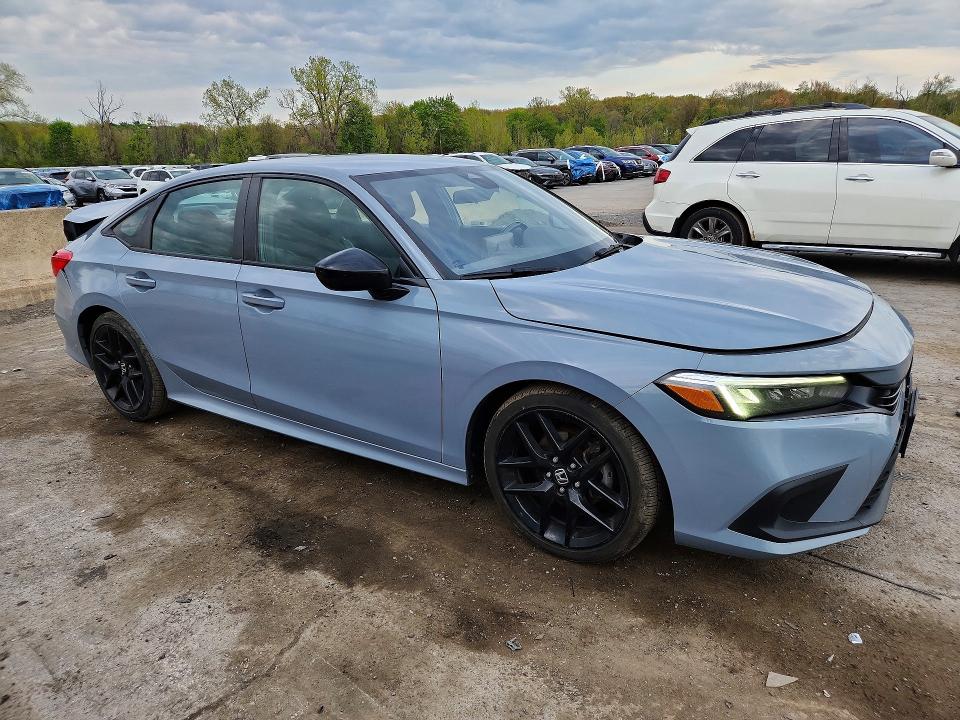 2022 Honda Civic მანქანა იყიდება აუქციონზე, vin: 2HGFE2F50NH514056, აუქციონის ნომერი: 50717736