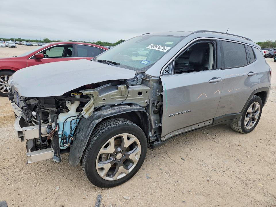 2021 Jeep Compass მანქანა იყიდება აუქციონზე, vin: 3C4NJDCB8MT520124, აუქციონის ნომერი: 50301026