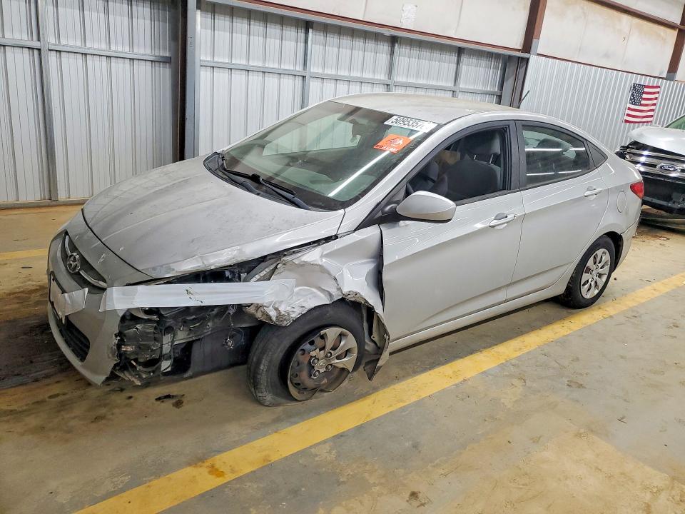 Auction sale of the 2016 Hyundai Accent, vin: KMHCT4AE7GU057235, lot number: 50953576