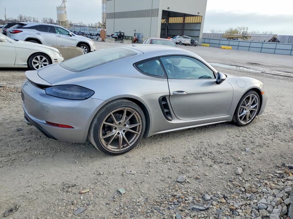 2019 Porsche Cayman მანქანა იყიდება აუქციონზე, vin: WP0AA2A81KS260996, აუქციონის ნომერი: 48864856