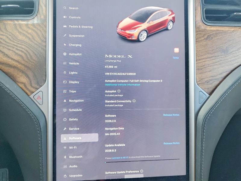 Aukcja sprzedaży 2020 Tesla Model X, vin: 5YJXCAE24LF248828, numer aukcji: 48101836