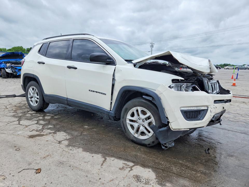51689656 :رقم المزاد ، 3C4NJCAB8MT542623 vin ، 2021 Jeep Compass مزاد بيع