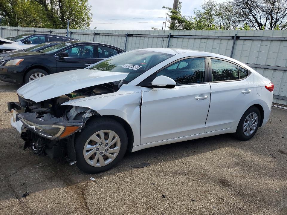 49265776 :رقم المزاد ، 5NPD74LF7HH076494 vin ، 2017 Hyundai Elantra مزاد بيع