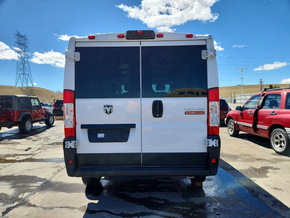 48292896 :رقم المزاد ، 3C6LRVVGXME529692 vin ، 2021 Ram Promaster 2500 مزاد بيع