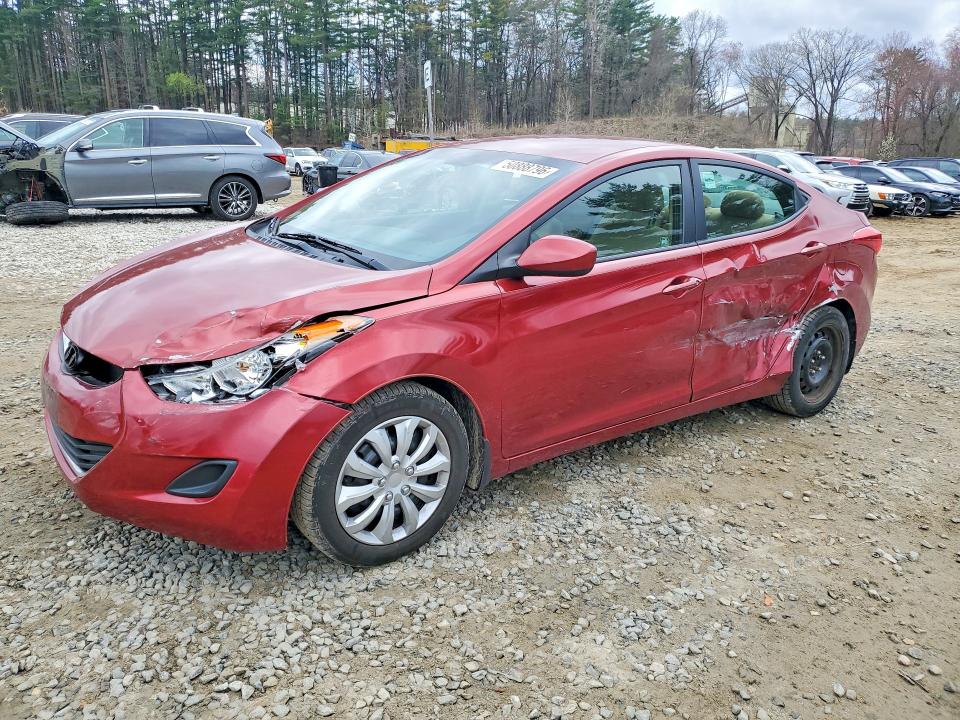 Продажа на аукционе авто 2013 Hyundai Elantra, vin: 5NPDH4AE8DH202203, номер лота: 50888796