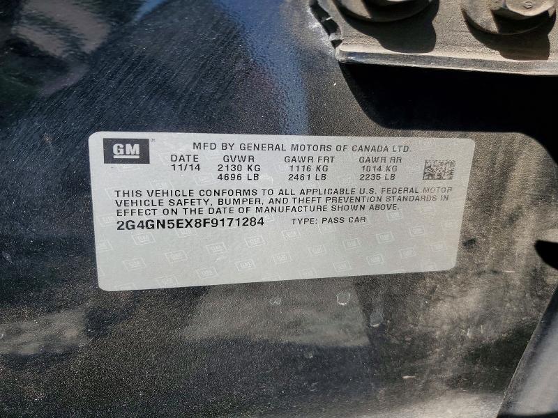 Продажа на аукционе авто 2015 Buick Regal, vin: 2G4GN5EX8F9171284, номер лота: 50704866
