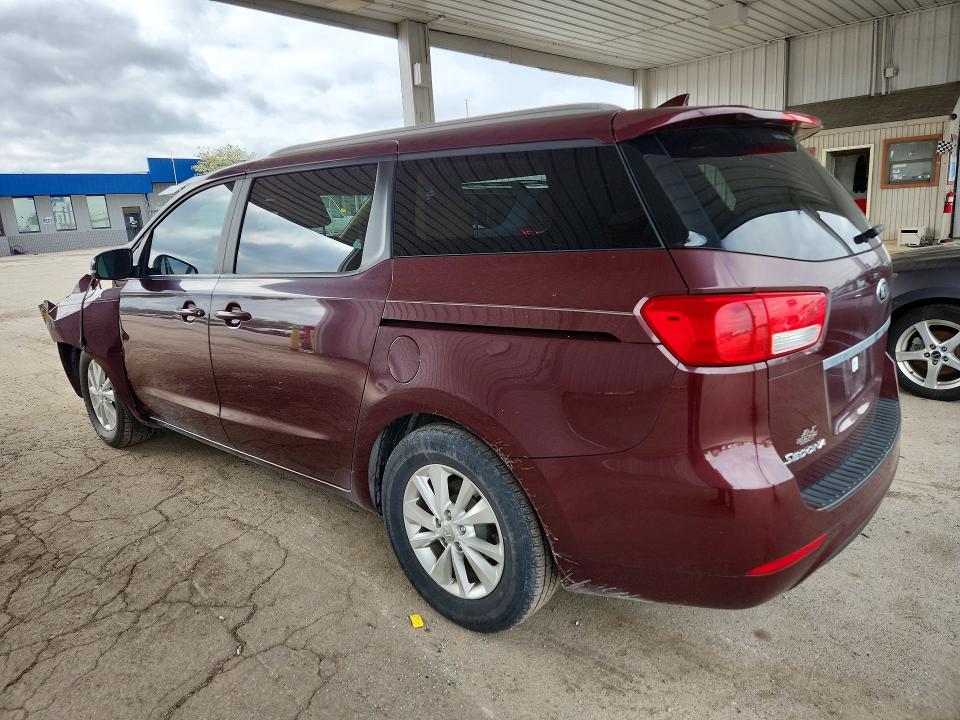 51442316 :رقم المزاد ، KNDMB5C12G6159784 vin ، 2016 Kia Sedona مزاد بيع