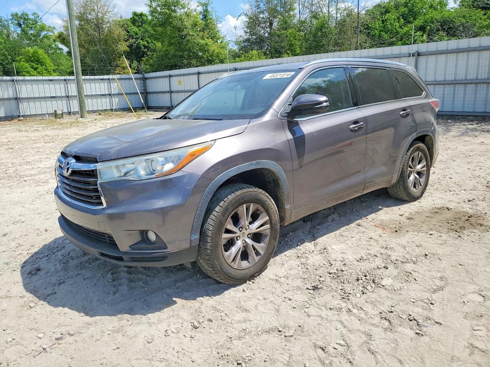 Продажа на аукционе авто 2015 Toyota Highlander, vin: 5TDKKRFH2FS118383, номер лота: 49321816