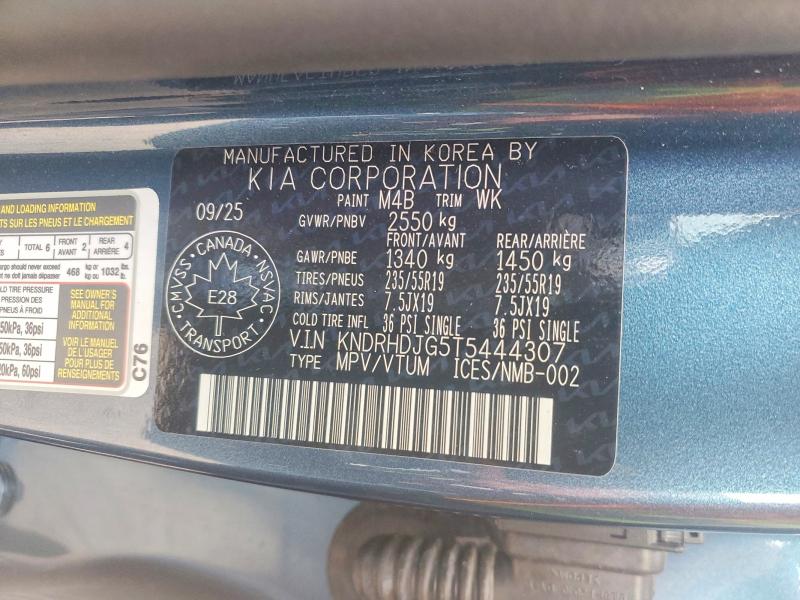 48569246 :رقم المزاد ، KNDRHDJG5T5444307 vin ، 2026 Kia Sorento Hybrid مزاد بيع