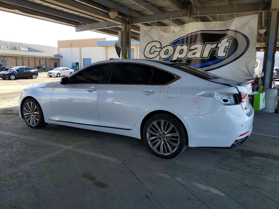 51481176 :رقم المزاد ، KMHGN4JF7HU204711 vin ، 2017 Genesis G80 مزاد بيع