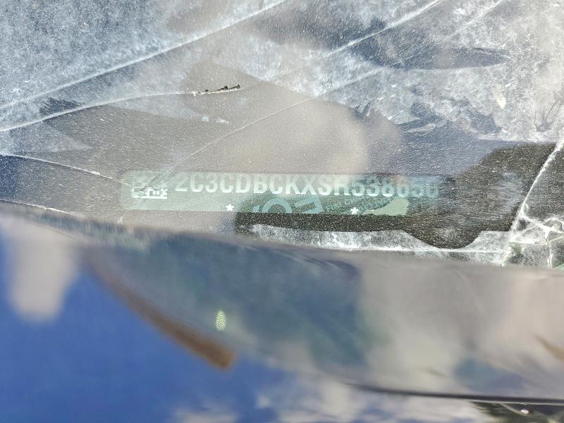 54292856 :رقم المزاد ، 2C3CDBCKXSR538650 vin ، 2025 Dodge Charger مزاد بيع