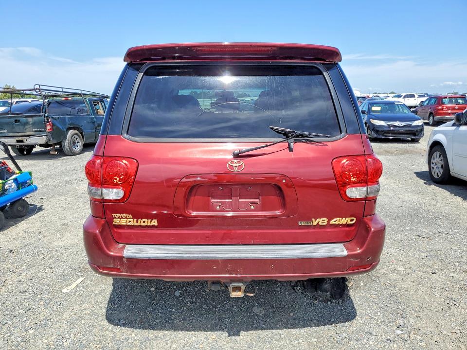 51140716 :رقم المزاد ، 5TDBT48A86S267509 vin ، 2006 Toyota Sequoia مزاد بيع