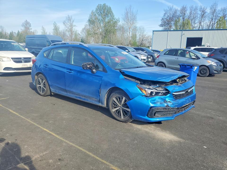 49131876 :رقم المزاد ، 4S3GTAD64M3700361 vin ، 2021 Subaru Impreza مزاد بيع