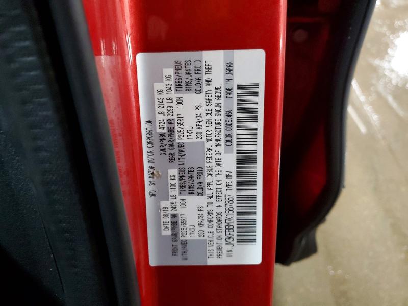 Aukcja sprzedaży 2019 Mazda Cx-5, vin: JM3KFBBM7K1687887, numer aukcji: 48189736