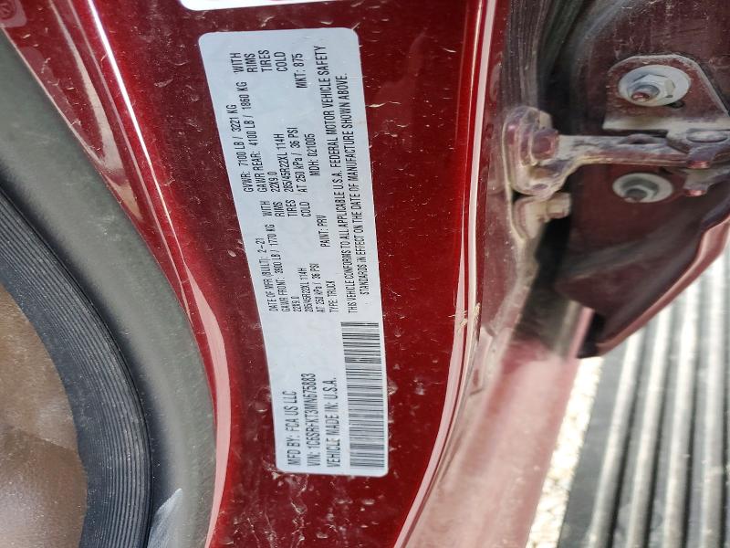 Продаж на аукціоні авто 2021 Ram 1500, vin: 1C6SRFKT3MN675883, номер лоту: 49181466