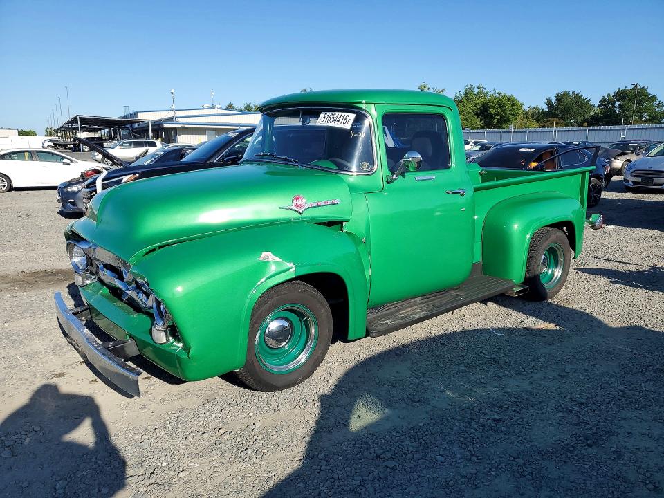 51654416 :رقم المزاد ، F10D6R25418 vin ، 1956 Ford F100 مزاد بيع