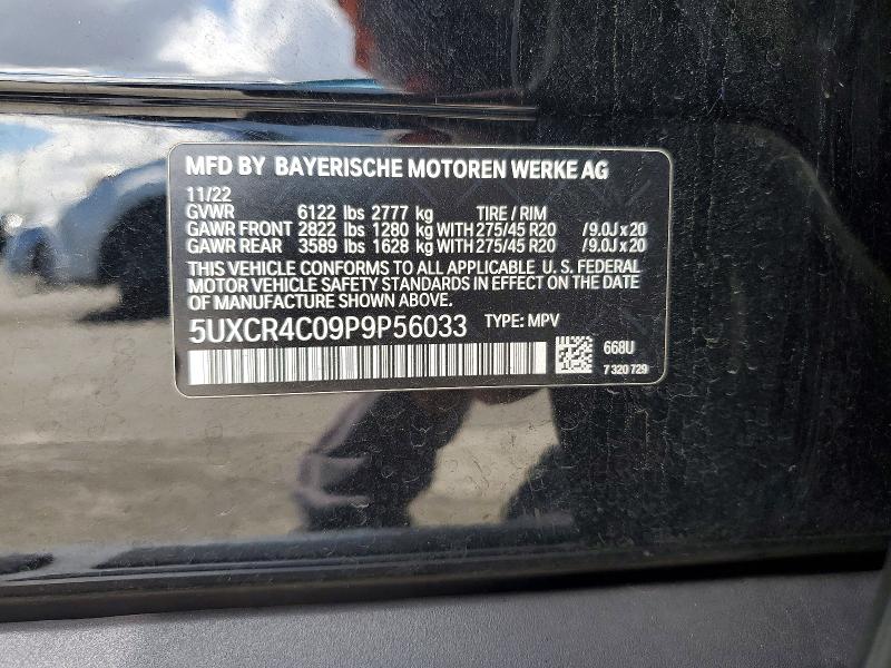 Aukcja sprzedaży 2023 Bmw X5, vin: 5UXCR4C09P9P56033, numer aukcji: 49760696