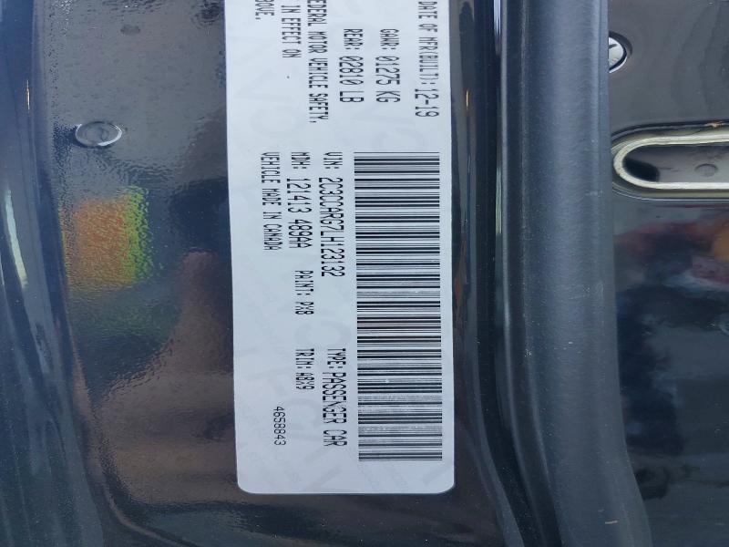 Aukcja sprzedaży 2020 Chrysler 300, vin: 2C3CCARG7LH123132, numer aukcji: 49037996