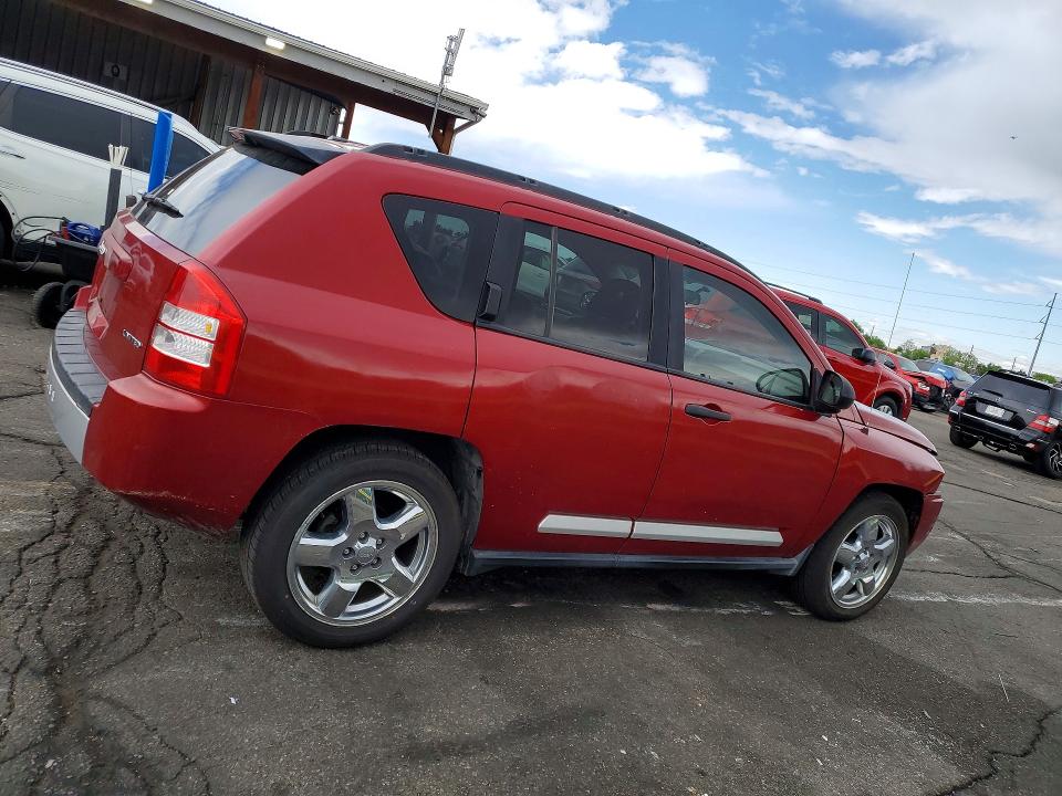 2007 Jeep Compass მანქანა იყიდება აუქციონზე, vin: 1J8FF57W27D166127, აუქციონის ნომერი: 51631656