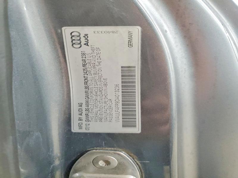 Aukcja sprzedaży 2013 Audi A5, vin: WAULFAFR9DA013236, numer aukcji: 51329196
