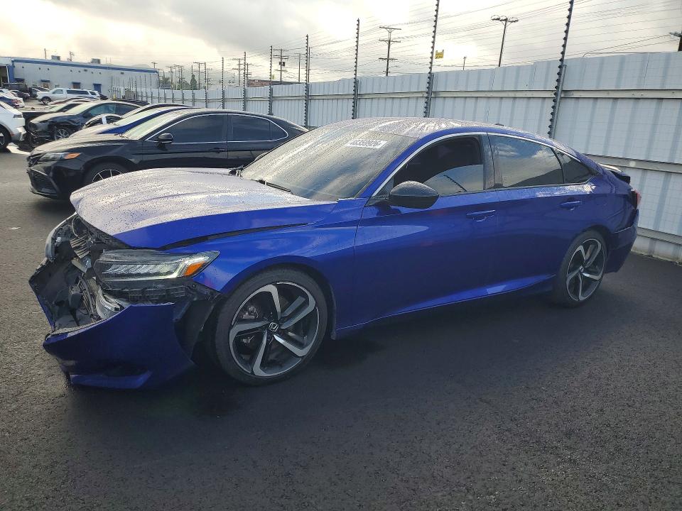 Auction sale of the 2021 Honda Accord, vin: 1HGCV1F31MA024072, lot number: 48359926