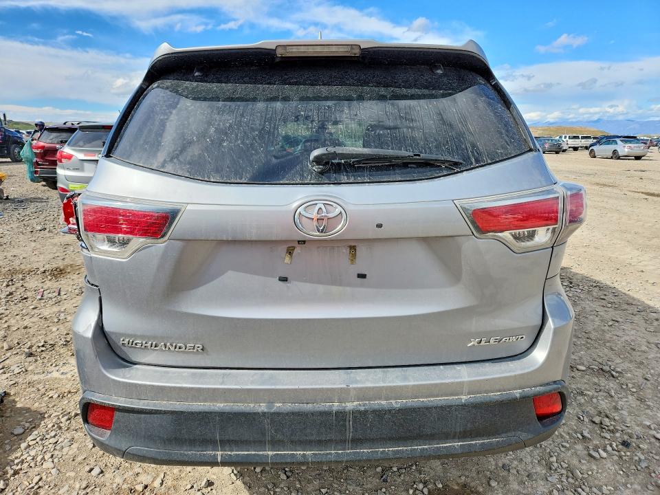 Aukcja sprzedaży 2014 Toyota Highlander, vin: 5TDJKRFH8ES031940, numer aukcji: 50688786