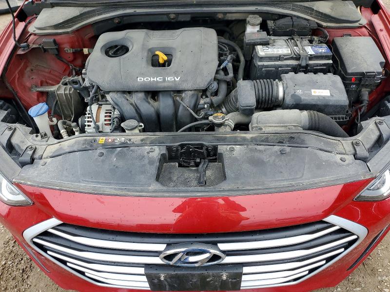 2017 Hyundai Elantra მანქანა იყიდება აუქციონზე, vin: KMHD84LF4HU086284, აუქციონის ნომერი: 52006946