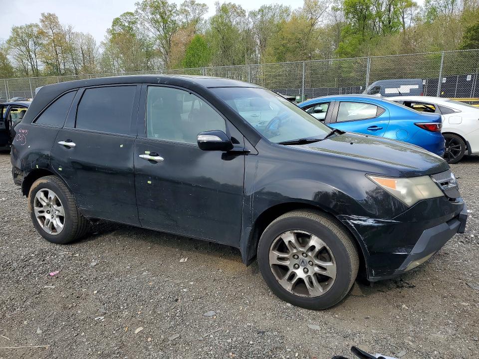 49130156 :رقم المزاد ، 2HNYD286X9H509270 vin ، 2009 Acura Mdx مزاد بيع