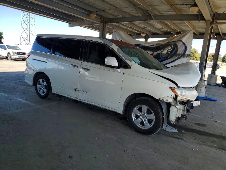 2013 Nissan Quest მანქანა იყიდება აუქციონზე, vin: JN8AE2KP4D9068481, აუქციონის ნომერი: 50439436