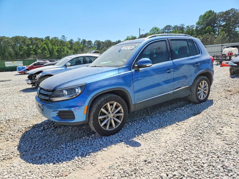 Продажа на аукционе авто 2017 Volkswagen Tiguan, vin: WVGRV7AX9HW501244, номер лота: 50142196